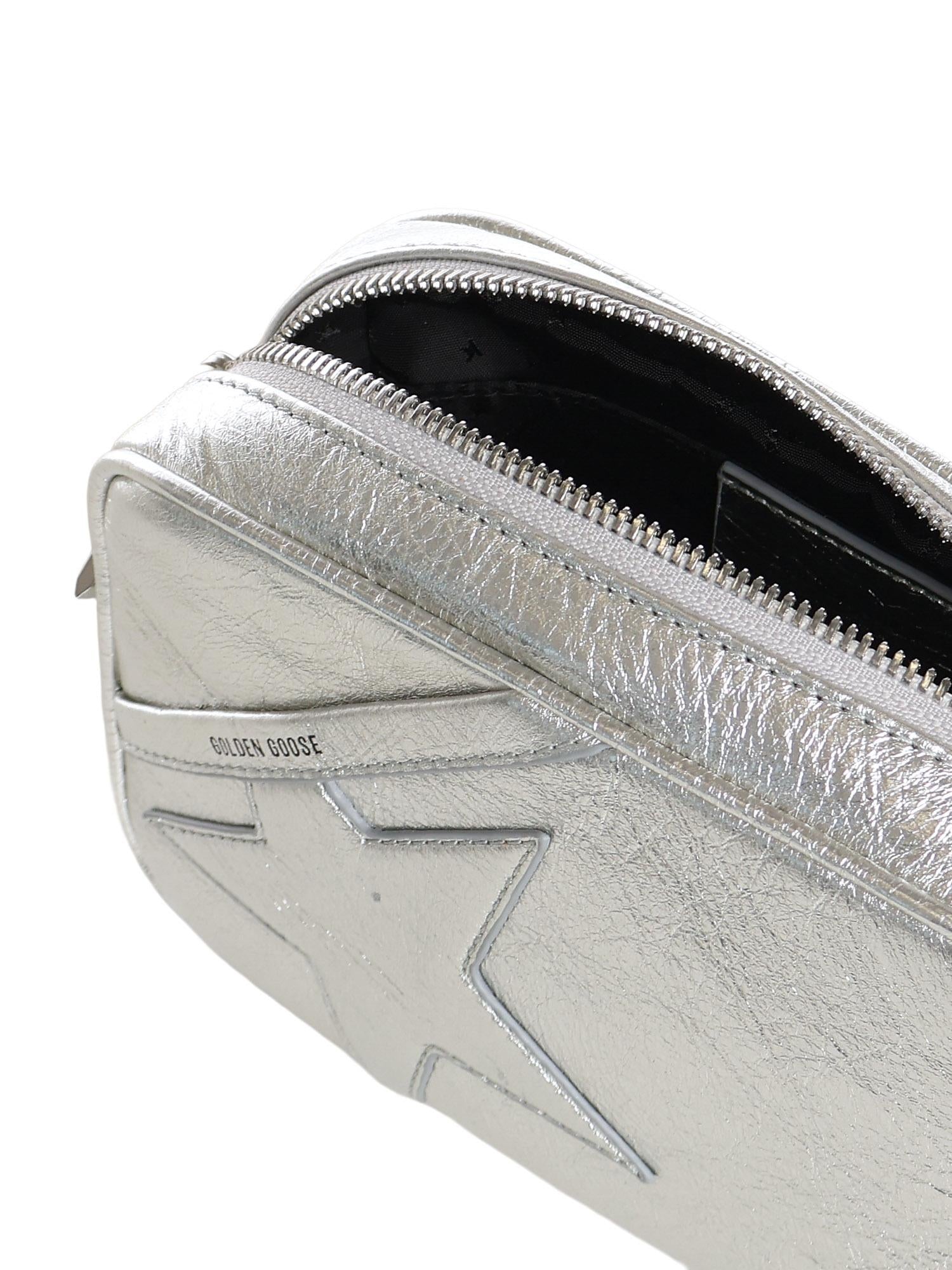 Borsa Mini Star in pelle laminata GWA00228 A00033570140 GOLDEN GOOSE 