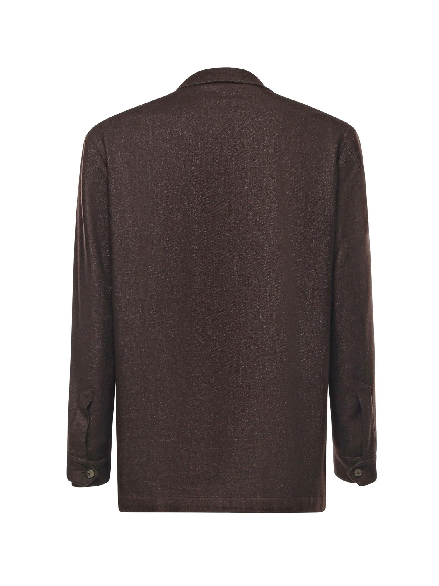 Giacca camicia in lana TL3549 58F SANTANIELLO 