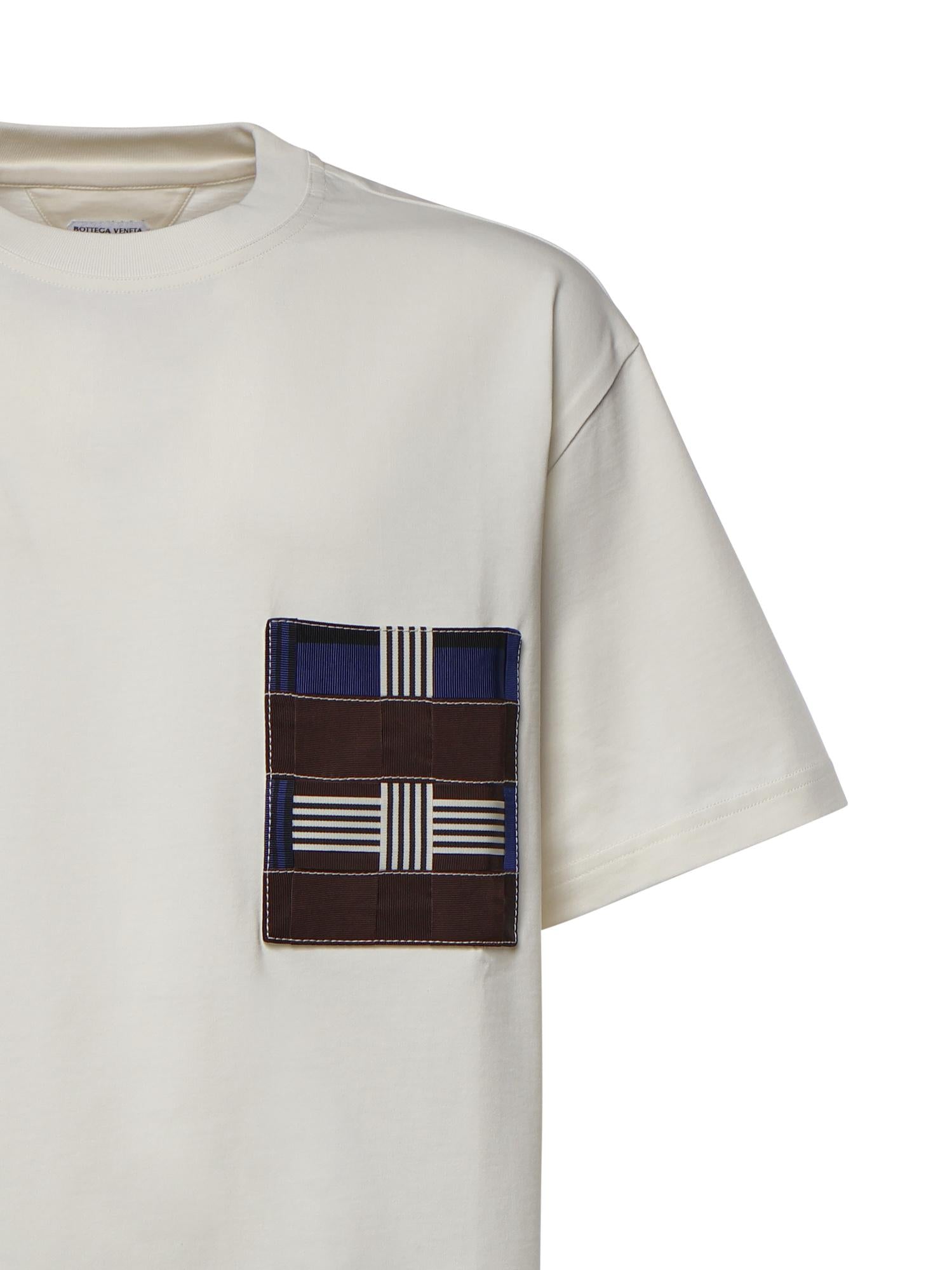 T-shirt in cotone A003FA V6GI09107 BOTTEGA VENETA 