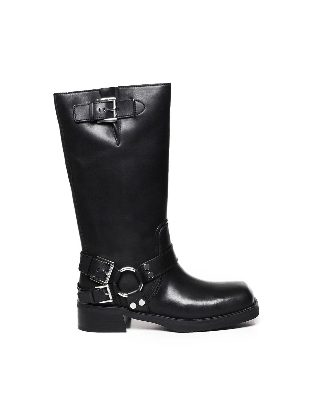 Stivali da moto Crosby 40F4CBFB7L 001 MICHAEL MICHAEL KORS 