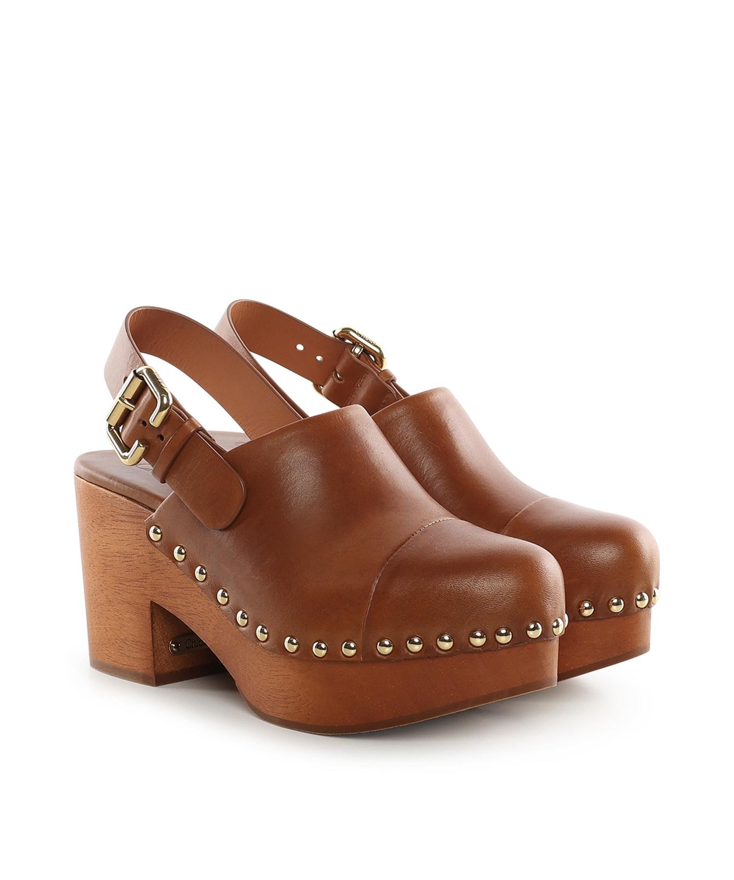 Zoccoli con zeppa Jeannette CHC25U10VLT 27T CHLOÉ 