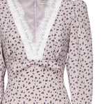 Abito con stampa rose FABX3985F4464 1911 ALESSANDRA RICH 