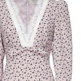 Abito con stampa rose FABX3985F4464 1911 ALESSANDRA RICH 