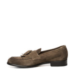 Mocassino in suede con nappine e frangia DU3399STRAUY260 TM08 DOUCAL'S 