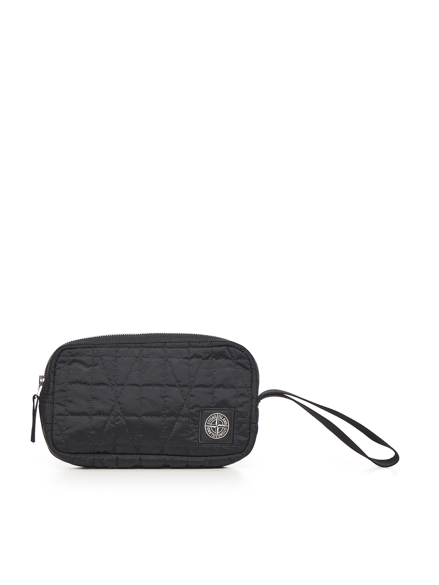 Pochette in nylon metal con logo K2S159200017 S0255V0029 STONE ISLAND 