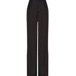 Pantaloni svasati in satin 736713 Y013G1000 SAINT LAURENT 