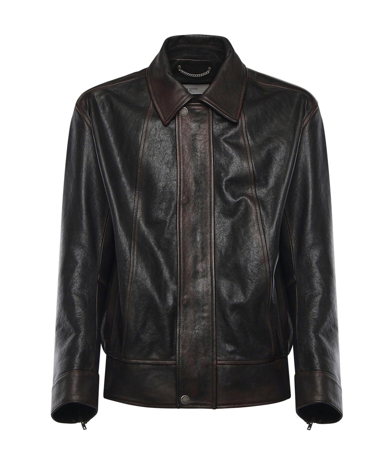 Giacca bomber in nappa GMP02531 P00230140249 GOLDEN GOOSE 