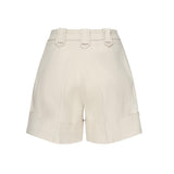 Shorts in cotone con risvolto<BR/> NTW8350480LVTY B011 FAY 