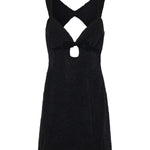 Mini abito Bonnie in bouclé CD3911 BLACK FOR LOVE & LEMONS 
