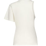 T-shirt 'Scuba' asimmetrica 225JTS201JS0107 0001 COURREGES 
