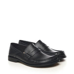 Mocassini Campo Flap Back in pelle di vitello M816290X47 1100 LOEWE 