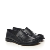 Mocassini Campo Flap Back in pelle di vitello M816290X47 1100 LOEWE 