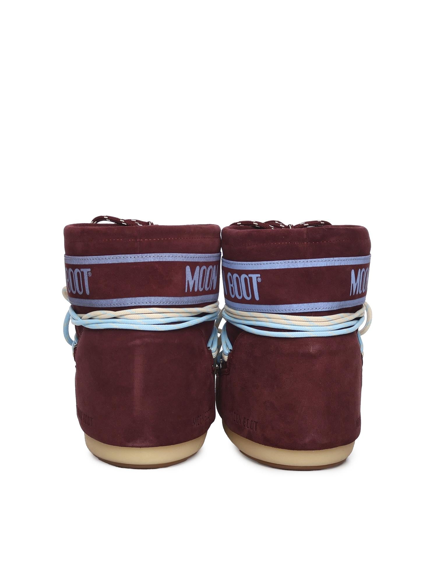 Stivale Icon low in pelle scamosciata 80D1409670 D013 MOON BOOT 