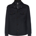 Overshirt Dulac-Pum MOUGI101278 TEPA184DARK BLU MooRER 