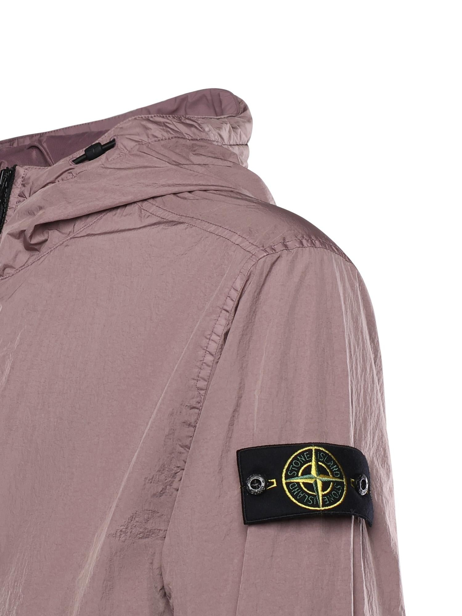 Giacca in reps di nylon con logo L1S154100001 S0A23V008F STONE ISLAND 