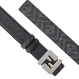 Cintura Squared FF in pelle 7C0556 AQWHF0GWB FENDI 