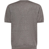 T-shirt in lino e cotone NMMC1522420WYK S602 FAY 