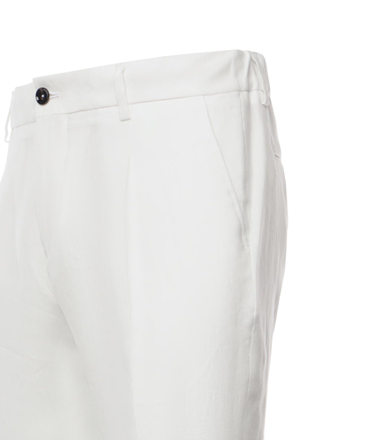 Pantaloni sartoriali in lino RICCARDO CC REGULAR LLAPPANNA BE ABLE 