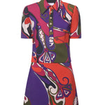 Abito in stampa orchidee 5URG15 5U738017 PUCCI 