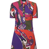 Abito in stampa orchidee 5URG15 5U738017 PUCCI 