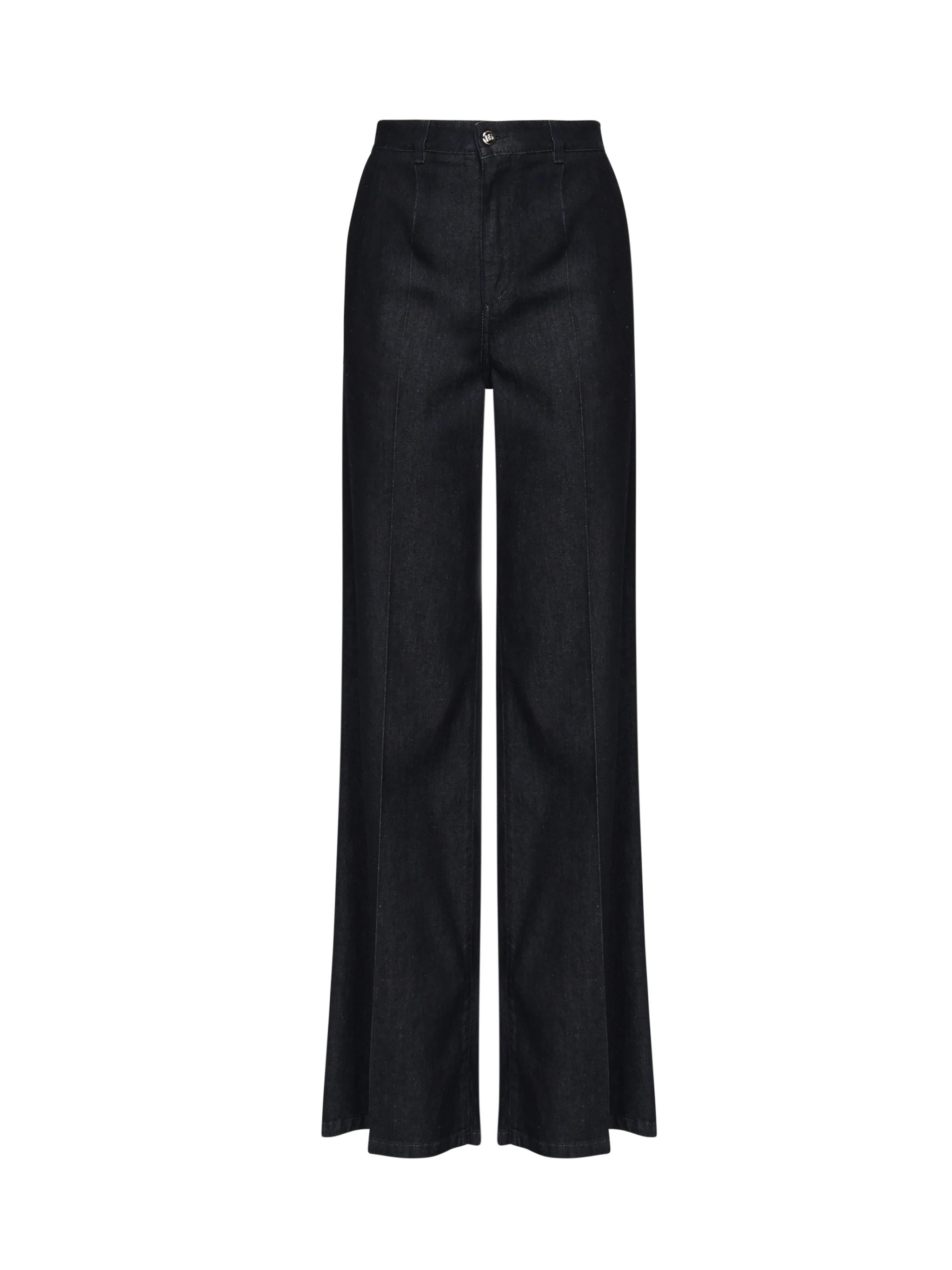 Jeans a palazzo in denim FTC6YD G8MR3S9001 DOLCE & GABBANA 