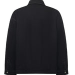 Overshirt con tasca sul petto SH003002 BLK BONSAI 