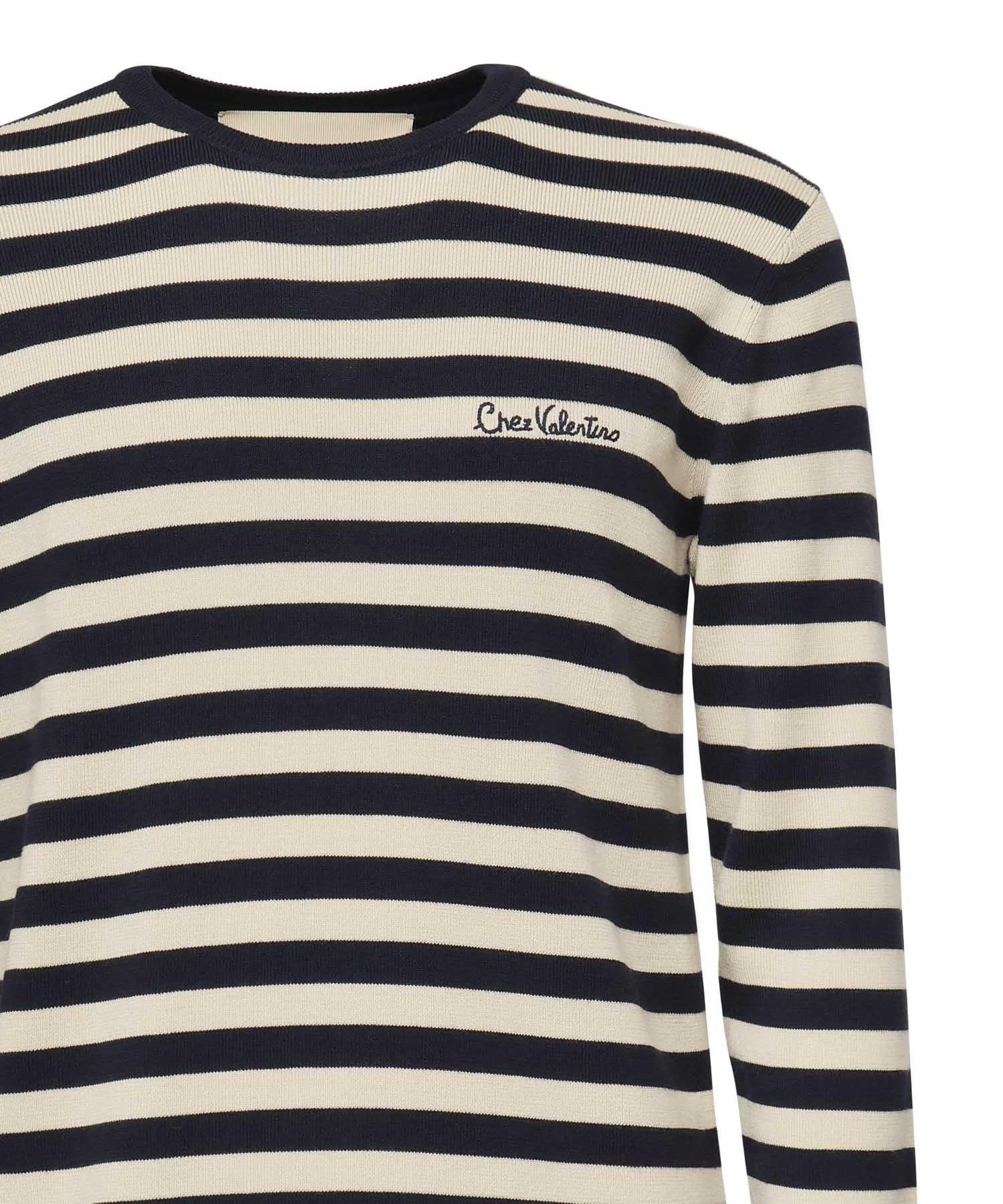 Maglia a righe Chez Valentino 7V3KC34D B26DYB VALENTINO GARAVANI 