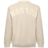 Cardigan con logo GMP00946 P00197255550 GOLDEN GOOSE 