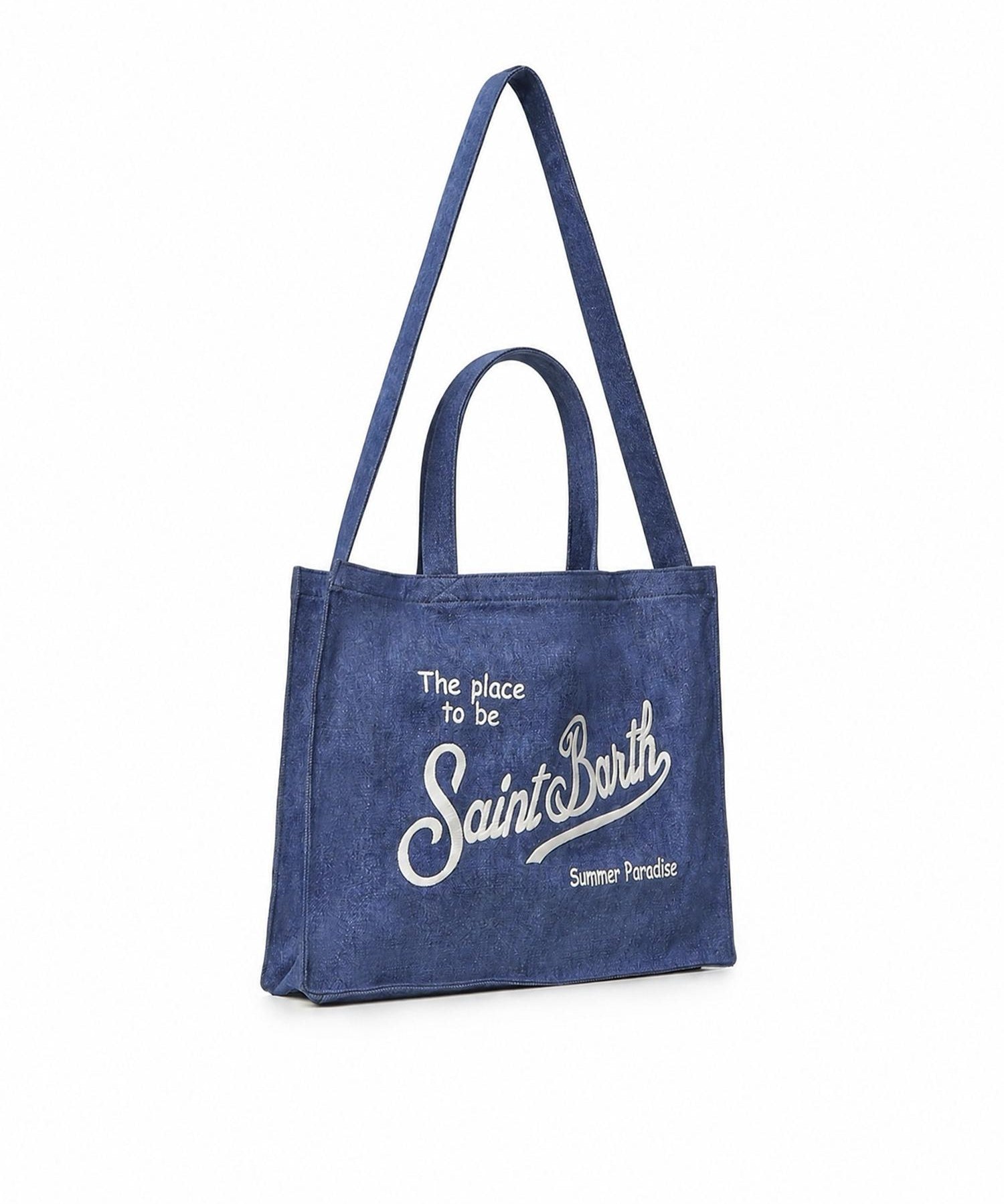 Borsa Essential in denim EBAGN006 00431L MC2 SAINT BARTH 
