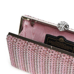 Clutch Crystal Kensington con cristalli 5569657609 PINK KURT GEIGER 