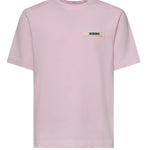 T-shirt in cotone con logo TSM00133AJ00226 431 JACQUEMUS 