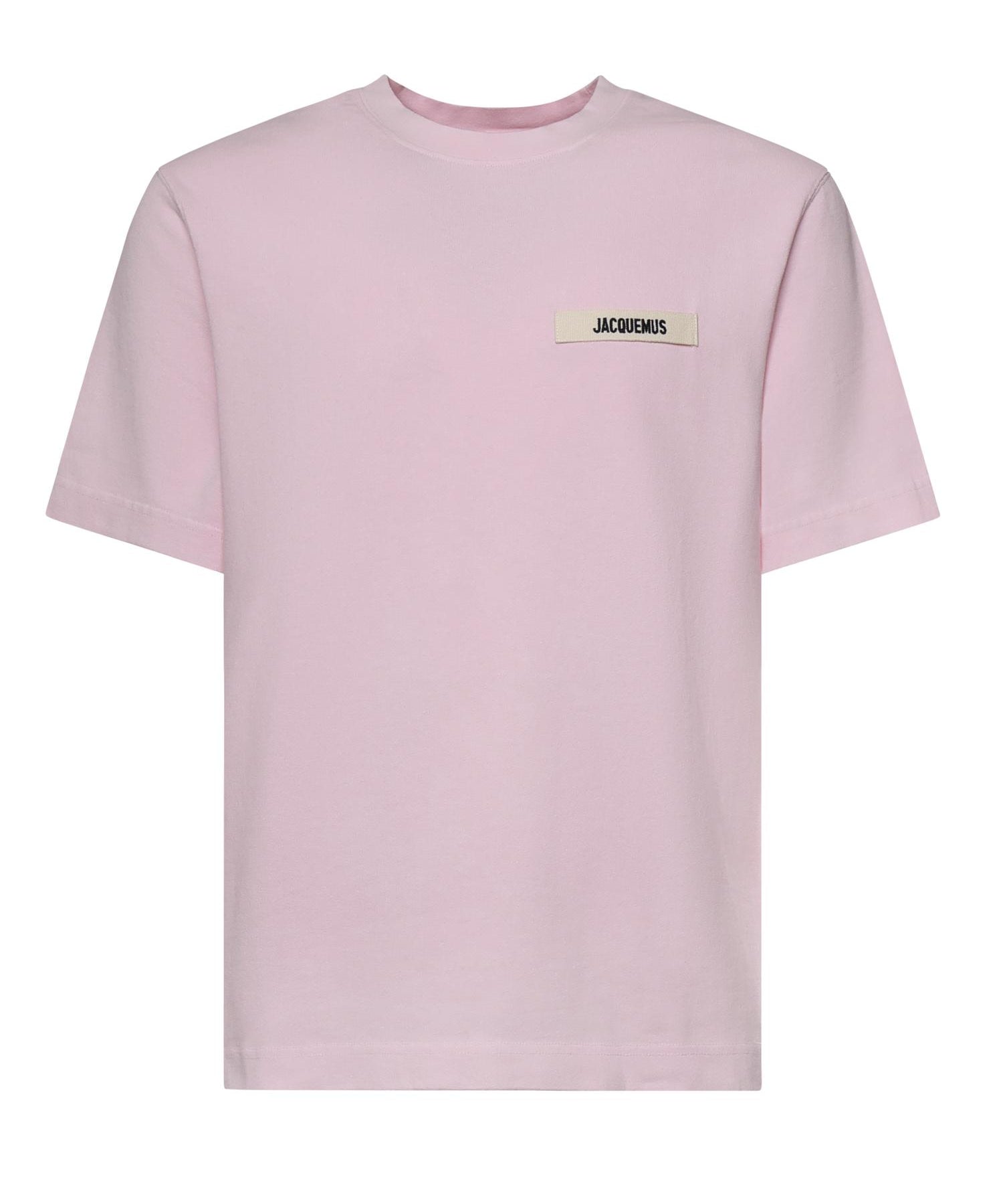 T-shirt in cotone con logo TSM00133AJ00226 431 JACQUEMUS 