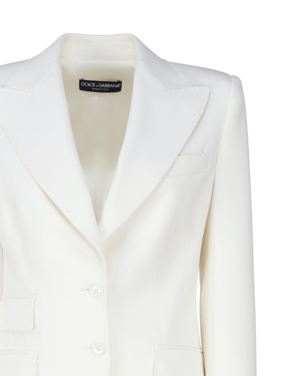 Giacca monopetto Turlington in lana F29Z8T FUCCSW0001 DOLCE & GABBANA 