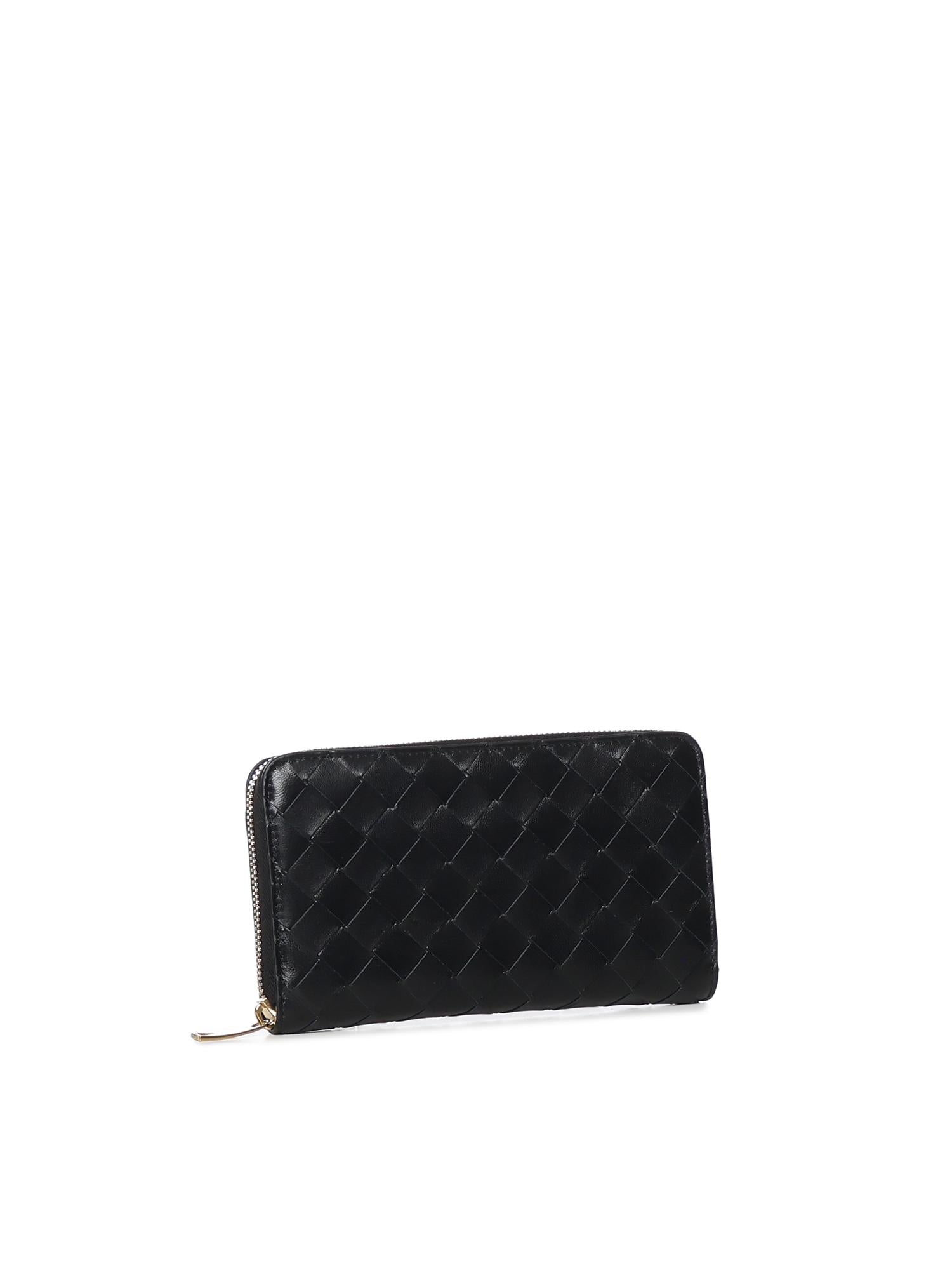 Portafoglio Intrecciato con zip 814674 VCPP28425 BOTTEGA VENETA 
