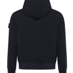 Giacca antigoccia in reps di nylon con logo L1S154100118 S0A22V0020 STONE ISLAND 