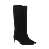Stivali in suede CU1139 A680780999 DOLCE & GABBANA 