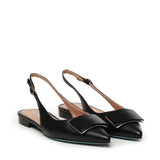 SLINGBACK ELVIRA IN NAPPA ELVIRA 2513 NAPPANERA FRATELLI RUSSO 