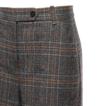 Pantaloni ampi con disegno check 106064 A2ZZPIP PINKO 