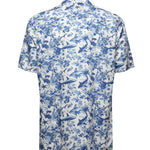 Camicia Kalea con stampa squali KALE001 01127H MC2 SAINT BARTH 
