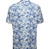 Camicia Kalea con stampa squali KALE001 01127H MC2 SAINT BARTH 