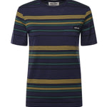 T-shirt in jersey a righe MJNA09 18ZVF0V9D MIU MIU 