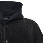Giacca Hybrid con cappuccio 850703 TTW671037 BALENCIAGA 