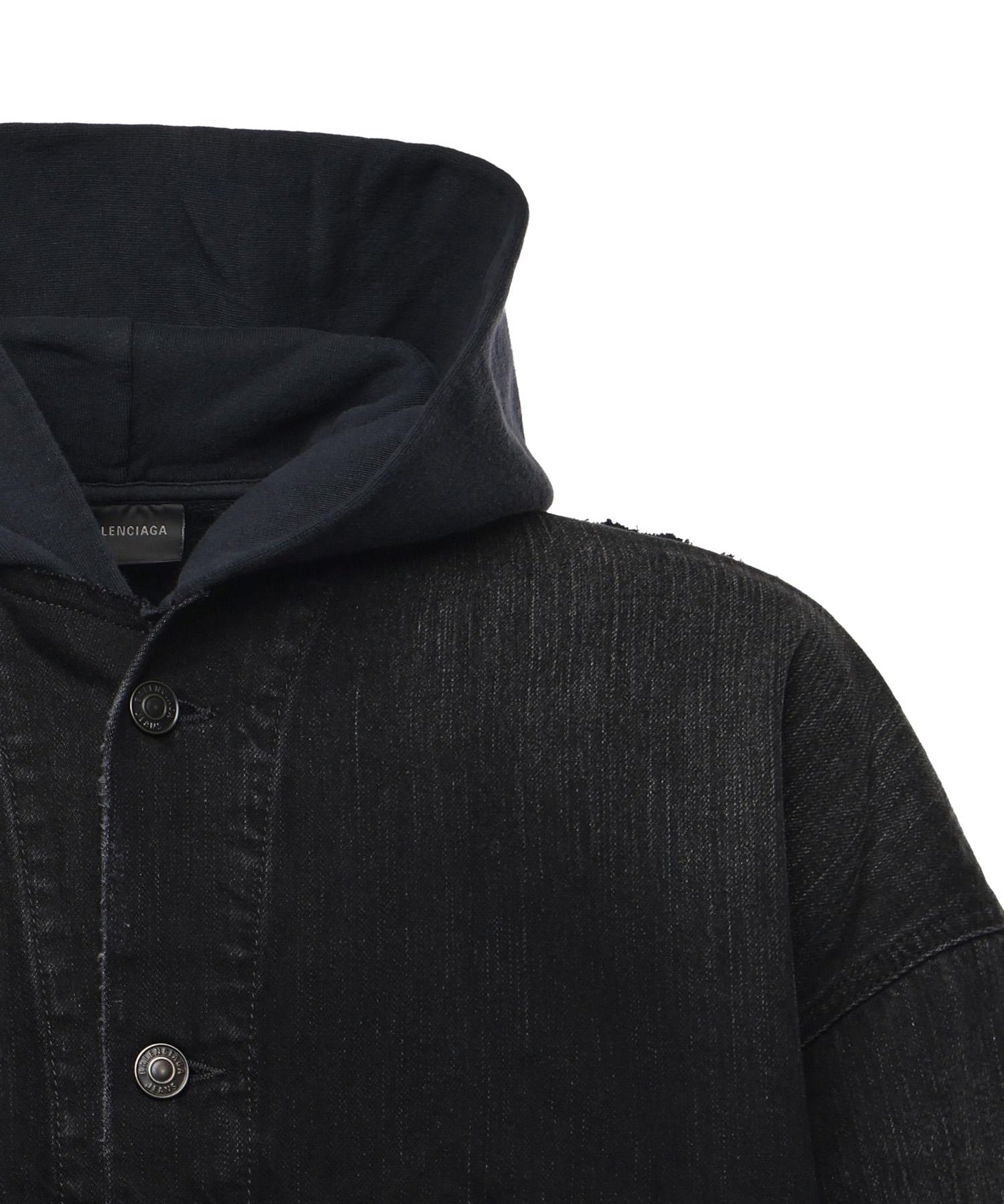 Giacca Hybrid con cappuccio 850703 TTW671037 BALENCIAGA 
