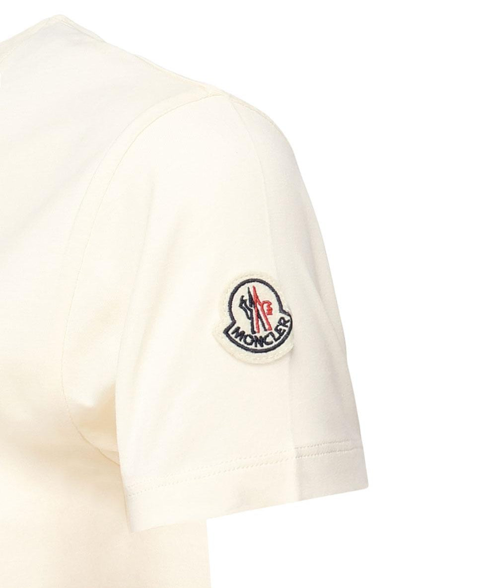 T-shirt con logo ricamato con perle K10938C00009 89AUO034 MONCLER 