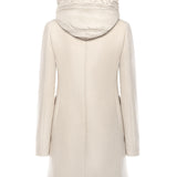 Toggle Coat in panno di lana mélange<BR/> NAW59513430XMY C002 FAY 