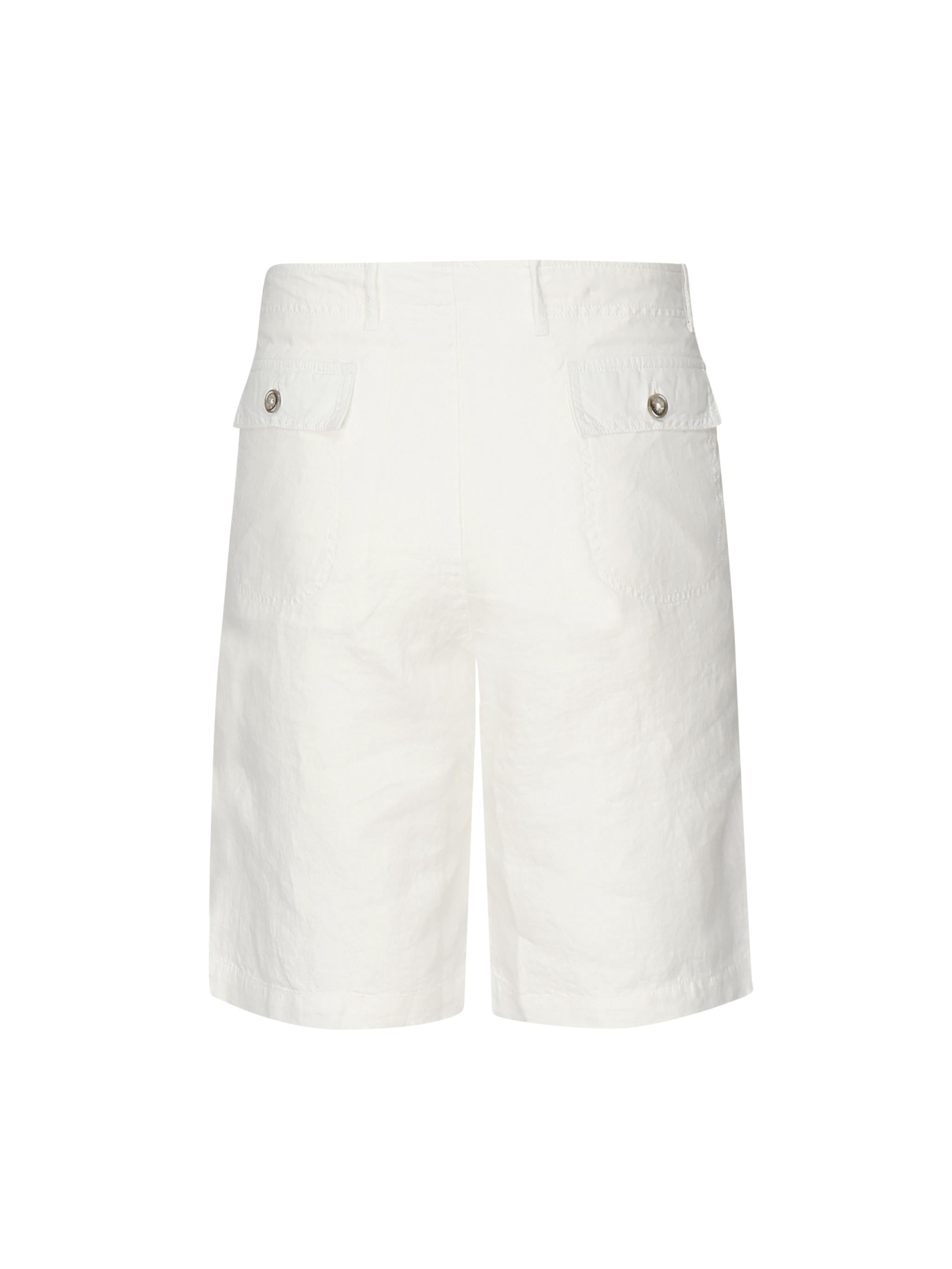 Bermuda in lino<BR/> 8UED0805 163 FEDELI 