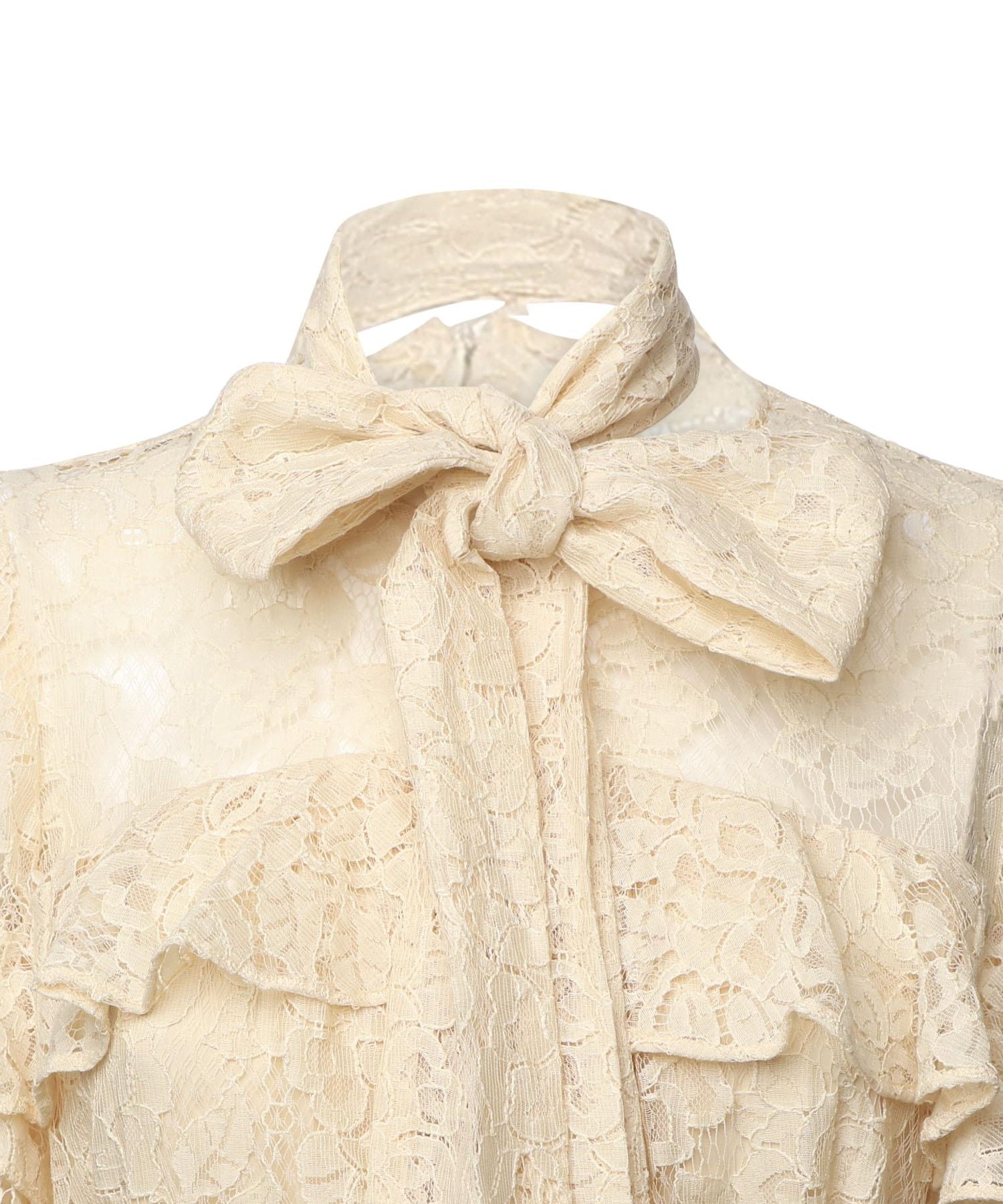 Abito in pizzo con volant Memento 5202DF252 CRM ZIMMERMANN 