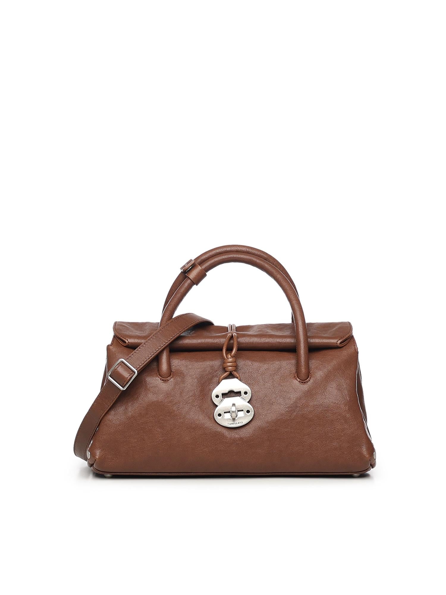 Borsa Dotta Small in pelle<BR/> 068750 -2100000Z1152 ZANELLATO 