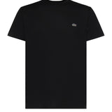 T-shirt in cotone con logo<BR/> TH6709 031 LACOSTE 