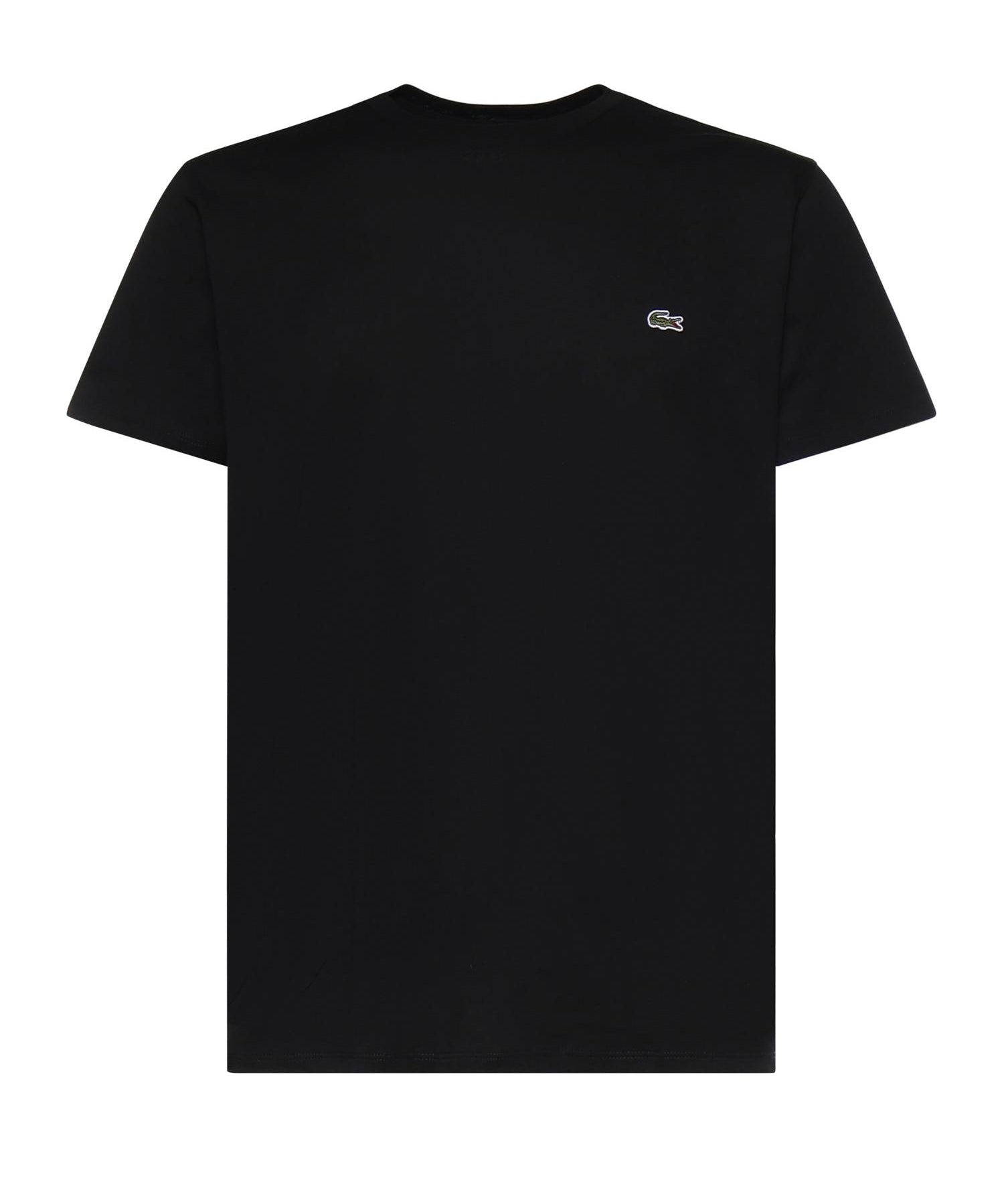 T-shirt in cotone con logo<BR/> TH6709 031 LACOSTE 